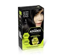 Llongueras Color Advance Tinte Pelo Mujer Coloración Permanente 100% Cobertura Incluso En Canas Resistentes - Tono 1 Negro