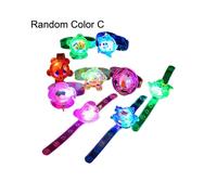 (Color aleatorio C) Fidget Spinner portátil de primera calidad, mano de obra fina, anillo ajustable, pulsera manual