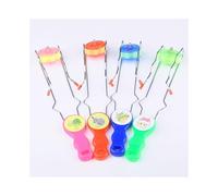 (Color aleatorio) Giroscopio con rueda giratoria con luz creativa, juguete científico giratorio con luces intermitentes,