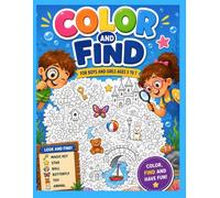 Color and Find: A Coloring and Hidden Objects Activity Book for kids