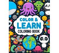 Color and Learn Facts: Learn Awesome Facts While You Color Animals, Fishes, Insects, Dinosaurs, Nature in your Imagination - ages 6-12