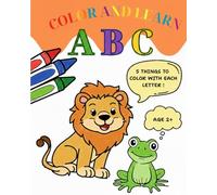 COLOR AND LEARN: Jumbo ABC Coloring book