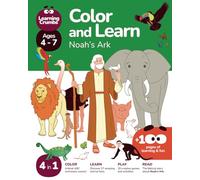 Color and Learn, Noah’s Ark: Animal alphabet for coloring with fun facts and activities. For kids ages 4, 5, 6, and 7. 4-in-1 Book: color, learn, play, and read.
