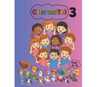 Color and Tell: Birds: A Creative Coloring & Storytelling Book for Kids Ages 4-8 | Cute Bird Scenes for Imagination and Early Writing