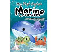 Color and Trace Marine Animals for Kids Ages 5-8 | Ocean Animals Coloring Book | Sea Creatures Word Tracing | Handwriting Practice | Fun Alphabet Writing | Learning Activity Workbook