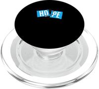 Color Azul aferrándose a la Esperanza gráfico Azul PopSockets PopGrip para MagSafe