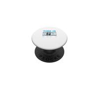 Color Azul Ya Sabes a qué Hora Gráfico Azul PopSockets PopGrip Adhesivo