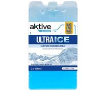 Color Baby-8412842528451 Acumulador De Frio Salino 400 Ml Aktive Cooler 9,5X17 Cm En Pack De 2, Multicolor, Estandar (52845)