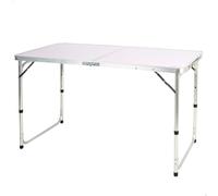 Color Baby - Mesa Maletin Camping Aluminio 120X60Xh60/70Cm Ajustable (63088)