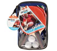 Color Baby - Palas Ping Pong 2 palas con 3 petolas y red 155 cm en bolsa Aktive Sports (52487)