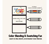Color Blending & Swatching Fun: Learn to Mix, Match, and Master Color Blends