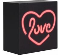 Color Block 15W Altavoz Bluetooth Brillante Neón Modelo S Love ColorLight, Negro