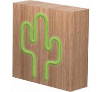 Color Block, 15W Brillante Altavoz Bluetooth Neón Modelo S Cactus ColorLight