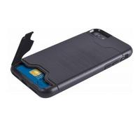 Color Block Funda para iPhone SE (2020)/8/7 Dura con tarjetero,