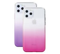 Color Block Lote de 2 fundas para iPhone 11 Pro Colorblock Gradient, Rosa