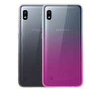 Color Block Pack de fundas blandas para Galaxy A10 Ultra Durable, Rosa