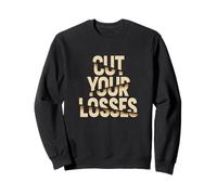 Color Bronceado Cut Your Losses Tan Graphic Sudadera
