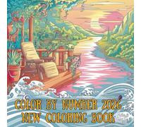 Color By Number 2026 New Coloring Book: Idyllic Animals, and Countryside Scenes for Relaxation and Mindfulness