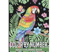 Color By Number Adult Coloring Book: Meditative Color by Number Book for Men and Women Featuring Elegant Stained Glass Inspired Illustrations for Stress Management and Quiet Reflection