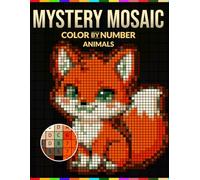 Color by Number Animals: Uncover Secret Portraits of the Animal Kingdom Through Precision Coloring