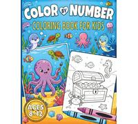 Color By Number Coloring Book for Kids Ages 8-12: Large Print Coloring Book with Animals, Gardens, Nature Patterns, and More Scenes - A Relaxing Color ... Inspire Creativity and Focus for Older Kids