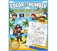 Color By Number Coloring Book for Kids Ages 8-12: Large Print Coloring Book with Animals, Gardens, Nature Patterns, and More Scenes - Vibrant Artwork ... Thinking and Artistic Confidence in Kids