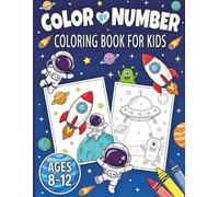 Color By Number Coloring Book for Kids Ages 8-12: Large Print Coloring Book with Animals, Nature, and More Scenes - A Soothing Color by Number Experience to Spark Creativity
