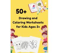 Color by Number for Kids Ages 4-8: Large Activity Coloring Book with Animals, Math Problems & Easy Pictures for Preschool, Kindergarten and Early Learners