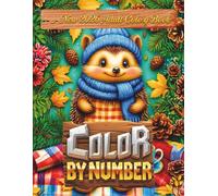 Color by Number New 2026 Adult Colroing Book: Easy Color by Number Coloring Book for Adults and Seniors, Large Print Simple Designs with Flowers, Birds, Landscapes and Relaxing Patterns.