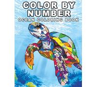 Color By Number: Relax and unwind with Color by Numbers in the Jigsaw Puzzle Color Numbers Collection, featuring peaceful ocean scenes and cute sea animals for stress relief and creative fun