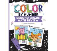 Color by Number Second Grade Math Review (Color by Number with Math)