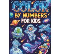 Color By Numbers for Kids Ages 8-12: Large Print Coloring Book with Animals, Nature, and More Scenes | Magical Inspiration and Relaxation for Young Artists