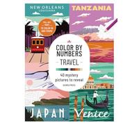 Color by Numbers: Travel: 40 Mystery Pictures to Reveal