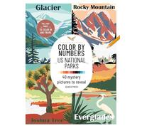 Color by Numbers: US National Parks: 40 Mystery Pictures to Reveal