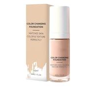 Color Change Foundation, Moisturizing Makeup Base, Concealer Cosmetic Tool with Strong Effect, Brightening Utility with Smooth Texture, Accessory with Modern Style, Beauty Solution 30ml