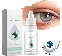 Color Changing Eye Drops, IrisInk Eye Drops, Nurbini Irisink Color Changing Eye Drops, Eye Color Changing Drops, Fancy Drops Change Your Eye Color. (Green)
