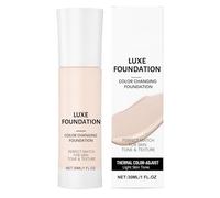 Color Changing Foundation - 30ML Face Primer, Buildable Makeup with Brightening Feature, Skin Care Tool with Corrective Style, Beauty Supply with Protective Detail, Blemish Imperfection Coverage for P