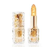 Color Changing Lipstick - Gold Crystal Lipstick Color Changing Long Lasting, Vitamin E Nourishing For Cracked & Dry Lips, Long-Lasting 24 Hours Moisturizing Glossy Shine Lip Gloss (02)