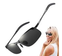 Color Changing Sunglasses For Men - Photochromic Transition Sunglasses | UV400 Protection Anti Glare Polarized Driving Eyewear For Outdoor Fishing Hiking Cycling Golf Sports Goggles, Gray Lens