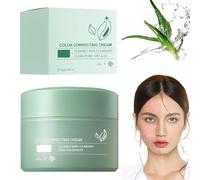 Color Correcting Treatment Cream, Heykomi Color Correcting Cream, Hydrating Color Correcting Cream, Anti Redness Green Concealer (1 Pcs)