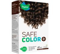 Color de cabello seguro vegetal -Dark marrn 100 g. - Color certificado de cabello bio natural qumico orgnico y alergia sin alergia sin frmula de