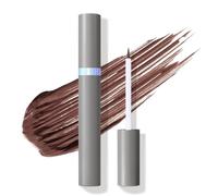 Color de cejas marrón, gel líquido exfoliante para cejas completas y definidas, resistente al agua y de larga duración, gel de color para cejas, secado rápido y altamente pigmentado, gel de color 3D