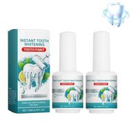 Color de dientes, kit de laca blanca de dientes, recubrimiento de gel blanqueador instantáneo, dientes brillantes fáciles y rápidos, social seguro (2)