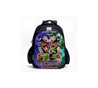 (Color de la imagen) Mochila infantil impresa en 3D de 16 pulgadas con soporte ortopédico, ideal para