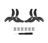 Color de Las hélices de Repuesto Blades Prop con Tornillos para dji Avata 2, se Adapta a dji Avata 2 Accesorios (Negro 2#)