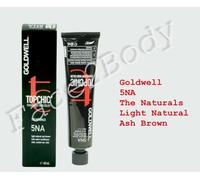 Color de pelo permanente Goldwell Topchic - 5NA marrón ceniza natural claro 6...