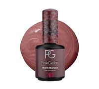Color de pintauñas permanente Pink Gellac 202 Warm Marsala. Esmalte de gel, calidad profesional y fácil aplicación en casa. Esmaltes de uñas.