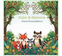 Color & Discover: Forest Friends Edition