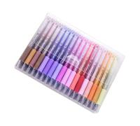 Color Erase Pen Set - 24 Fine Writing Tools, Smooth Gel Ink with Rewritable Formula Design, Creative Art Stationery, Study Note Enhancement Tool, Portable Coloring Solution for Daily Expression Use