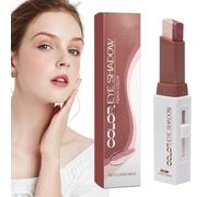 Color Eyeshadow Stick Cosmetic, Waterproof Two-Color Pearlescent Aid
